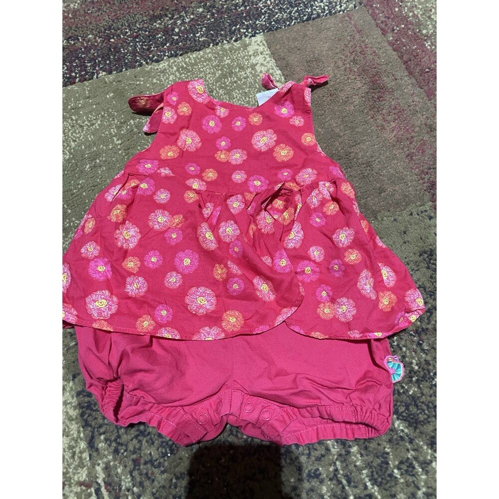 Carter’s Baby Girl Vintage Bubble Romper Baby 3-6‎ Months Red Hungry Caterpillar